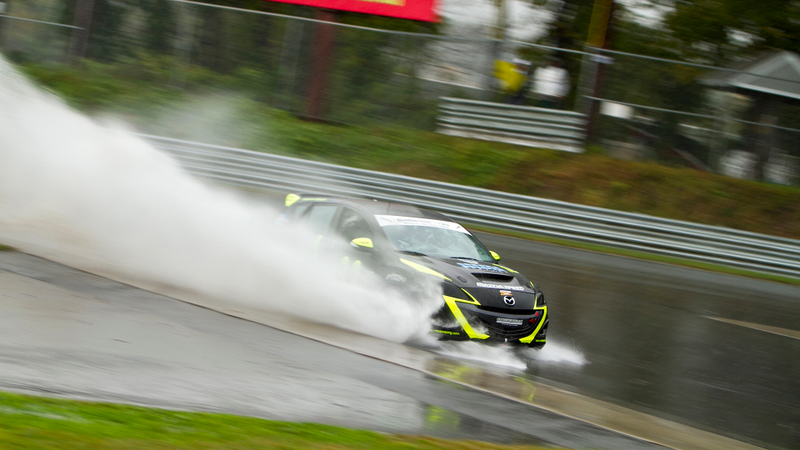 Illustration for article titled The Last Race Of Grand-Am’s Flame-Spitting Mazda RX-8s